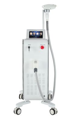 Equipamento da depilação do laser do diodo do toque 810nm do LCD para o anúncio publicitário