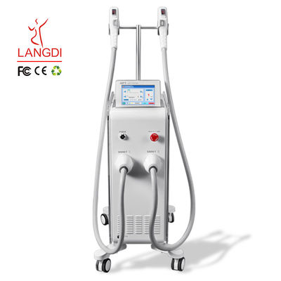 máquina super da beleza do laser do laser IPL da remoção do cabelo da luz SHR de 10ms E