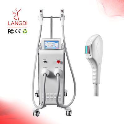 Máquina branca da remoção da sarda do laser de Shr para o uso do salão de beleza