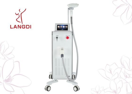 Máquina da remoção do cabelo do laser do diodo do salão de beleza 810 nanômetro para senhoras