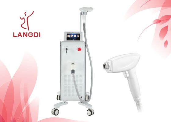 Máquina super indolor da depilação do laser do diodo da remoção 810nm do cabelo