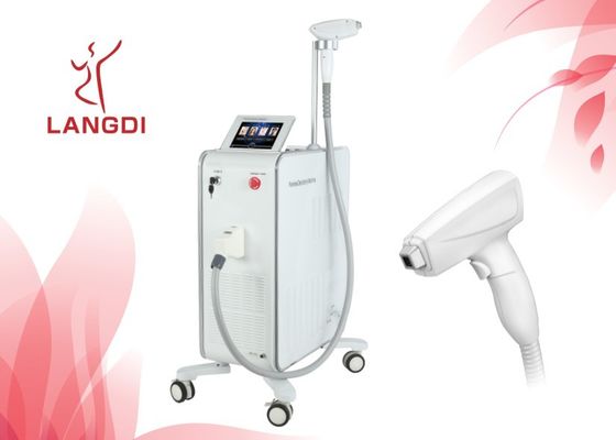 Máquina super indolor da depilação do laser do diodo da remoção 810nm do cabelo