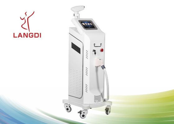 O LCD indica a máquina da remoção do cabelo do IPL Lazer do diodo láser de 110V 808 nanômetro