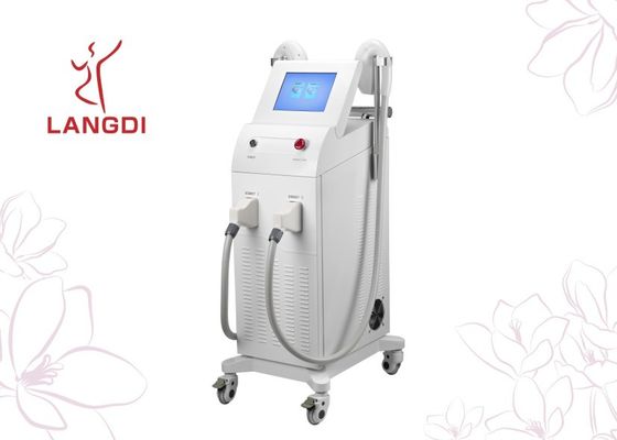 equipamento vertical do salão de beleza da remoção do cabelo do laser de 800w Elight