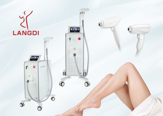 da máquina móvel da remoção do cabelo do laser de 808nm 810nm barras 600w 10 permanentes
