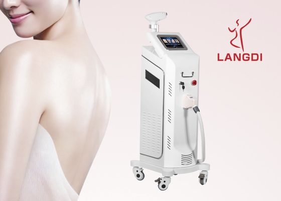 da máquina móvel da remoção do cabelo do laser de 808nm 810nm barras 600w 10 permanentes