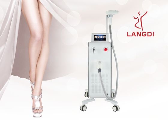 Máquina escura do rejuvenescimento da pele da remoção do cabelo do diodo láser da pele 808 nanômetro