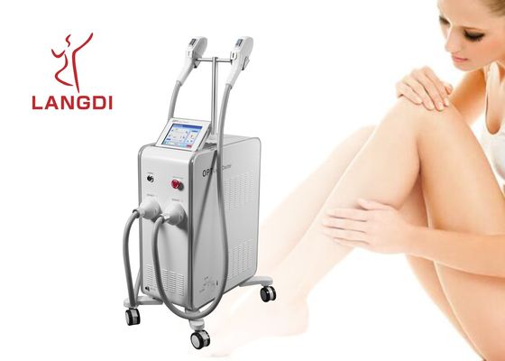 2 Handpieces OPTAM a tecnologia laser do DIODO de SHR IPL+ para a remoção do cabelo/rejuvenescimento da pele