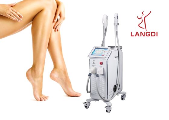 A luz pulsada intensa opta a máquina de Shr Ipl para a remoção do cabelo do corpo da cara