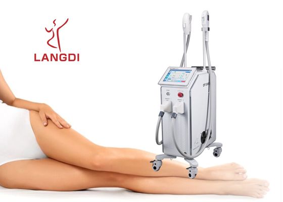 A luz pulsada intensa opta a máquina de Shr Ipl para a remoção do cabelo do corpo da cara