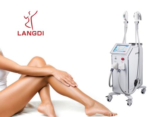 2 Handpieces OPTAM a tecnologia laser do DIODO de SHR IPL+ para a remoção do cabelo/rejuvenescimento da pele