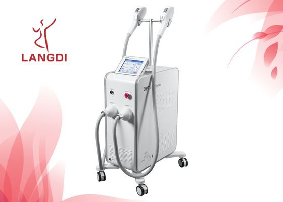 Refrigerar permanente profissional do gelo da máquina da remoção do cabelo do laser do Ipl