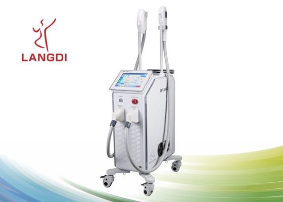 Refrigerar permanente profissional do gelo da máquina da remoção do cabelo do laser do Ipl
