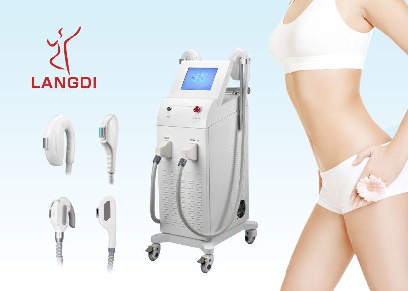 A dor Ipl livre opta a máquina da remoção do cabelo do laser de Shr para a clínica do salão de beleza dos termas