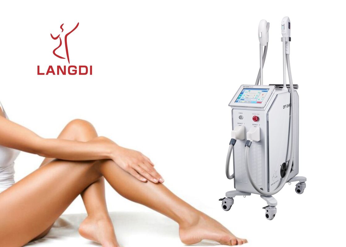 A luz Nano super OPTA SHR IPL para a remoção do cabelo/rejuvenescimento da pele/elevador vascular da terapia &amp; do peito